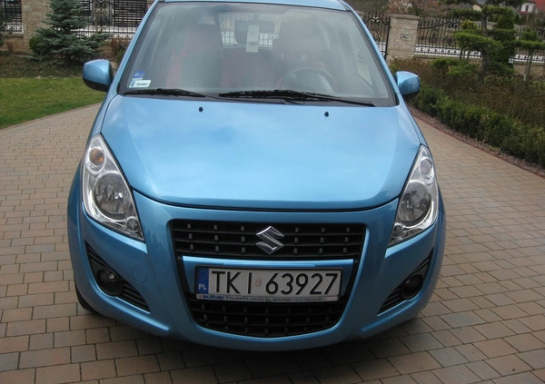 Suzuki Splash cena 24900 przebieg: 79680, rok produkcji 2014 z Brzeziny małe 596